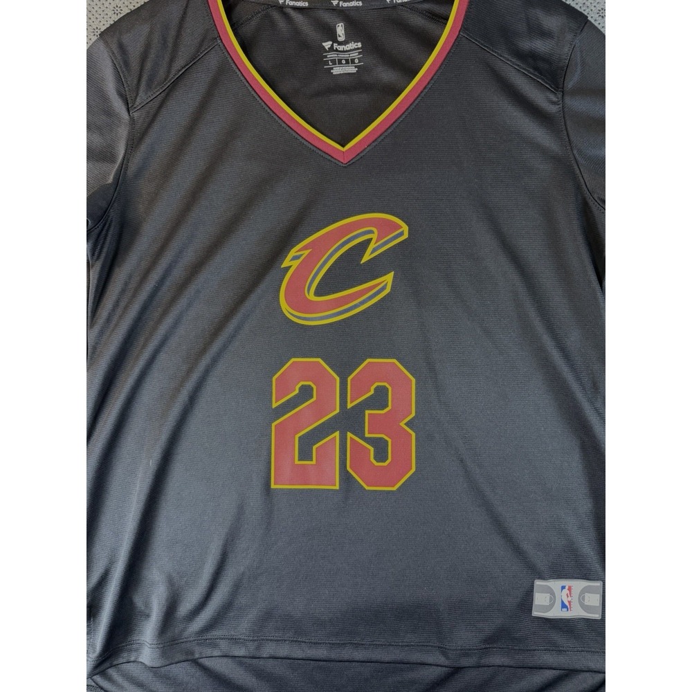LeBron James Cleveland Cavaliers NBA Fanatics Women's Jersey Size L - Picture 4 of 10